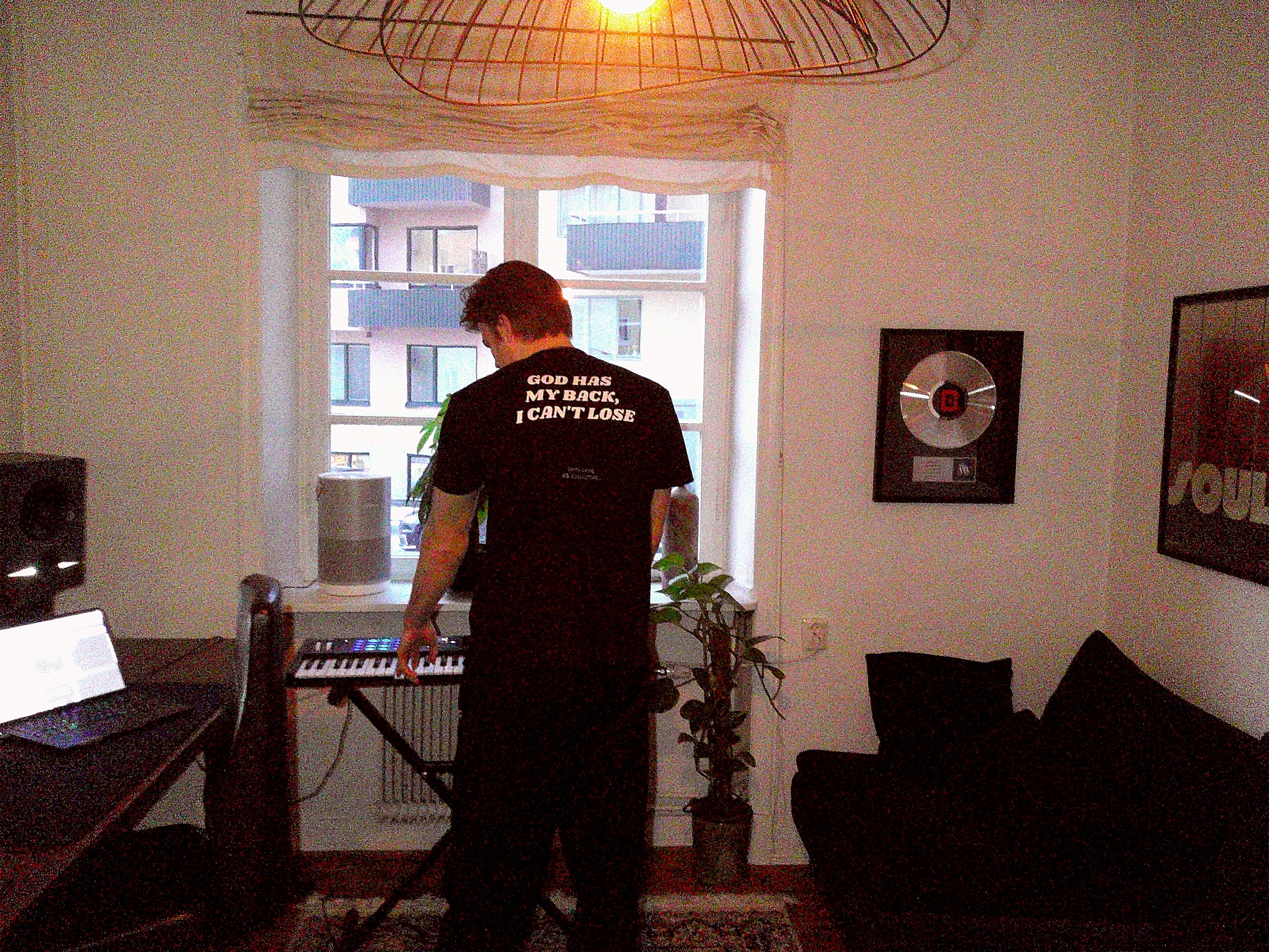 God Has My Back - Black T-Shirt